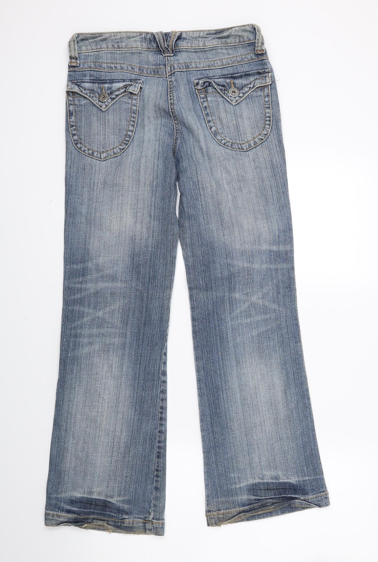 South Womens Blue  Denim Bootcut Jeans Size 8 L29 in
