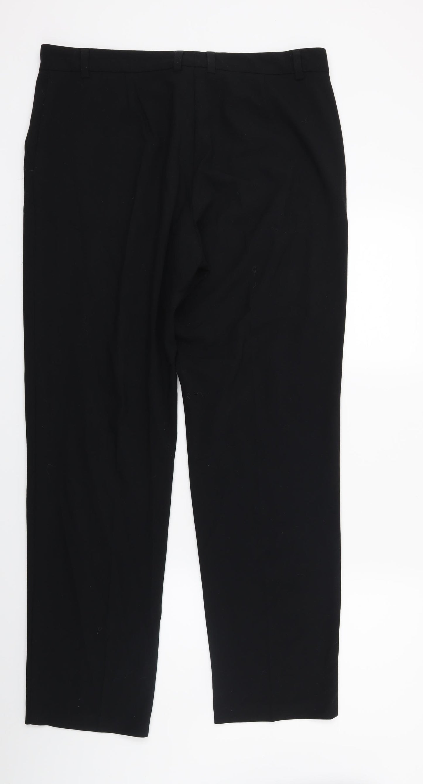 Marks and Spencer Womens Black   Trousers  Size 14 L28 in