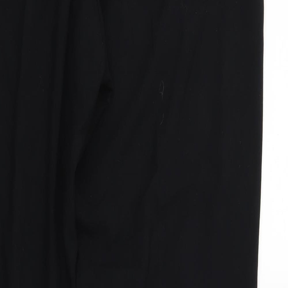 Marks and Spencer Womens Black   Trousers  Size 14 L28 in