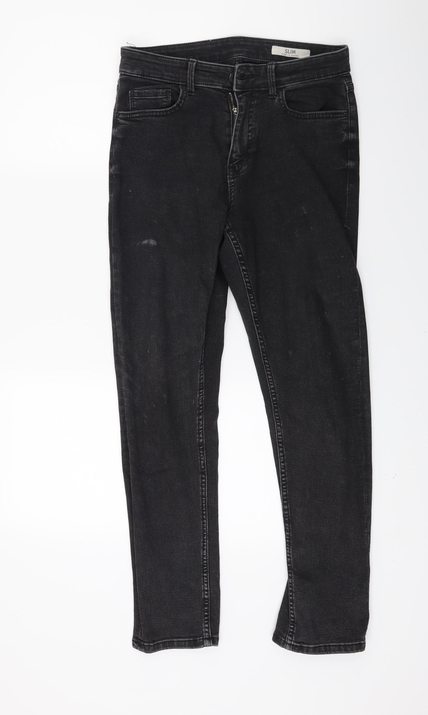Marks and Spencer Womens Black  Denim Skinny Jeans Size 10 L25 in