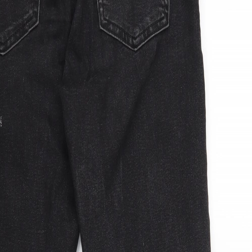 Marks and Spencer Womens Black  Denim Skinny Jeans Size 10 L25 in