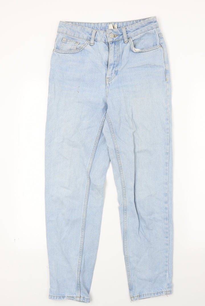 Topshop Womens Blue Denim Skinny Jeans Size 26 L24 in