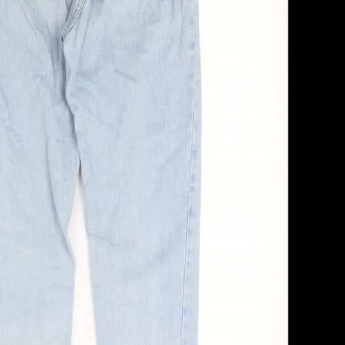 Topshop Womens Blue  Denim Skinny Jeans Size 26 L24 in