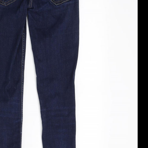 French Connection Womens Blue  Denim Skinny Jeans Size 8 L22.5 in