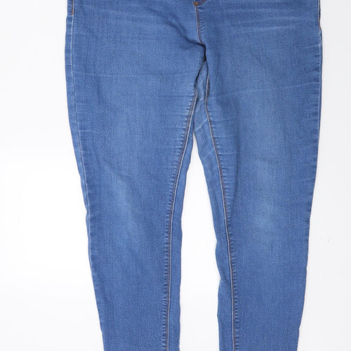 Preworn Womens Blue  Denim Jegging Jeans Size 36 in L27 in