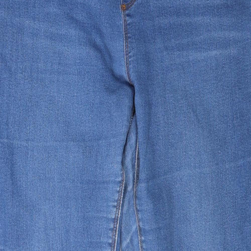Preworn Womens Blue  Denim Jegging Jeans Size 36 in L27 in