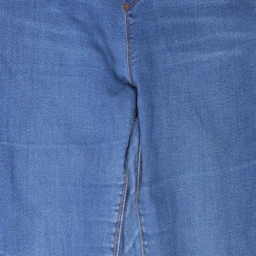 Preworn Womens Blue  Denim Jegging Jeans Size 36 in L27 in