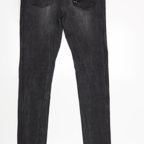 yes yes Womens Black  Denim Skinny Jeans Size 12 L30 in