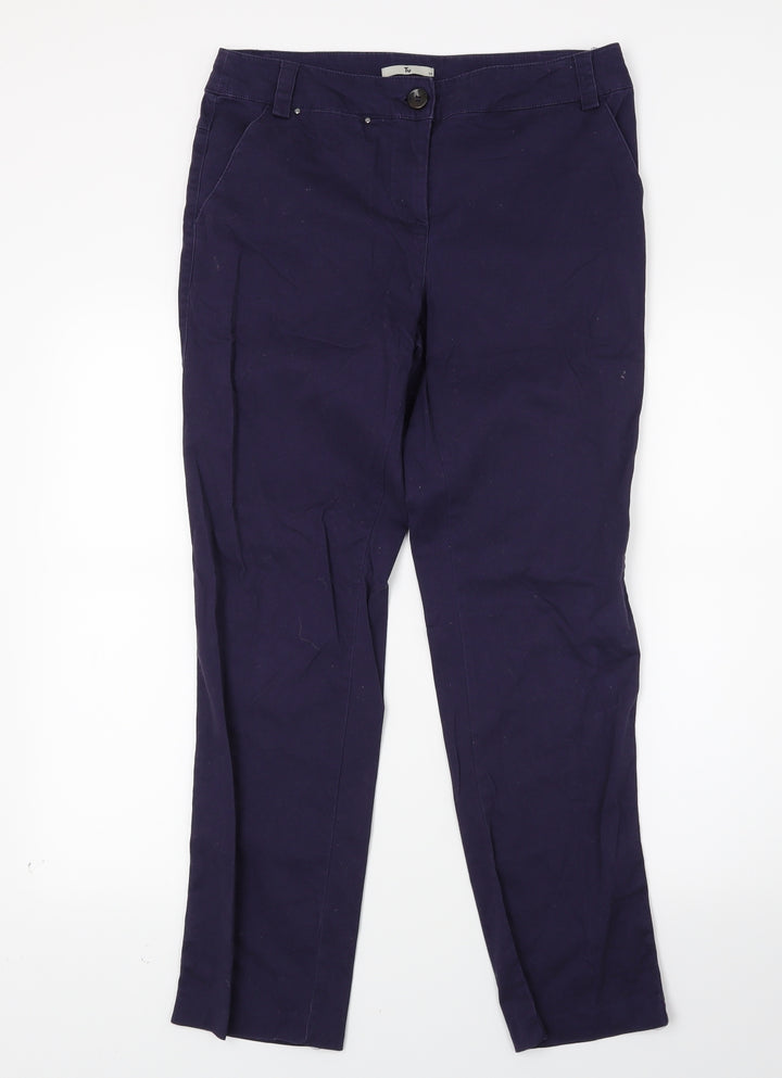 TU Womens Blue Denim Skinny Jeans Size 10 L27 in