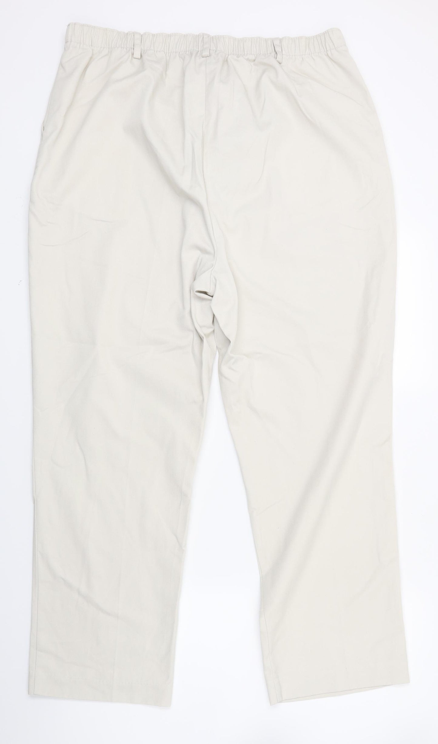 lands end Womens Beige   Trousers  Size 18 L25 in