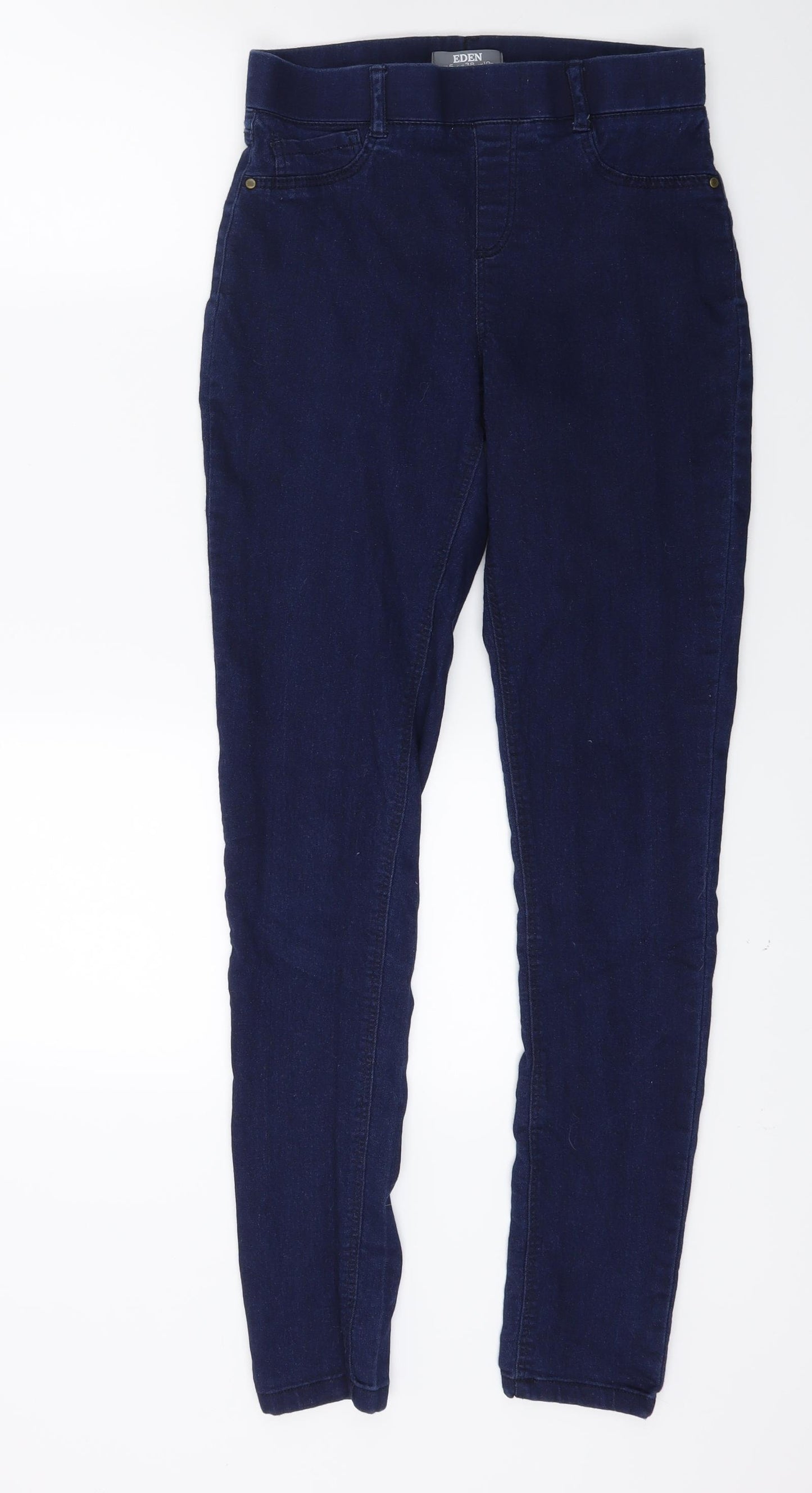 Dorothy Perkins Womens Blue  Denim Jegging Jeans Size 10 L27 in