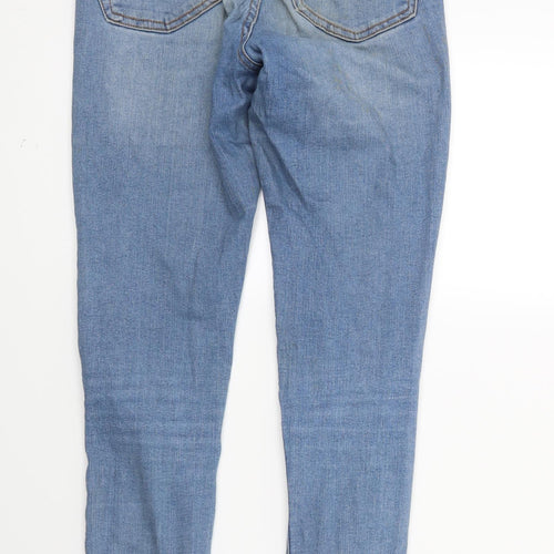 Primark Womens Blue  Denim Skinny Jeans Size 8 L27 in
