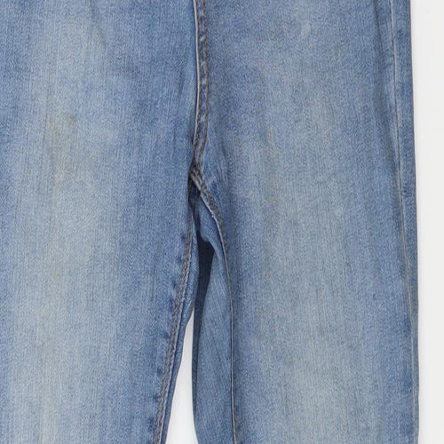 Primark Womens Blue  Denim Skinny Jeans Size 8 L27 in