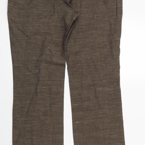 NEXT Womens Brown   Trousers  Size 10 L29 in