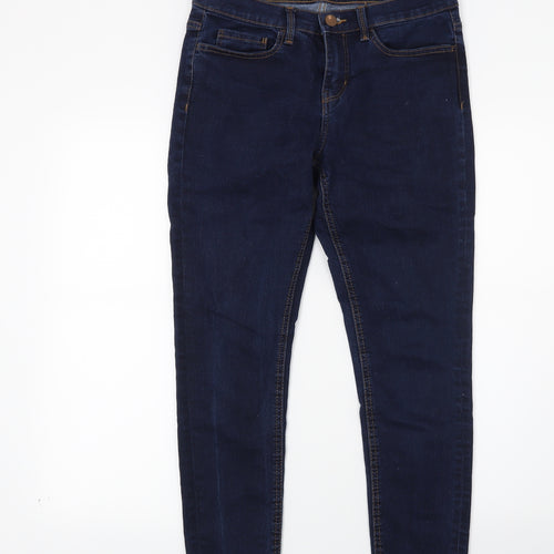 Red Herring Womens Blue  Denim Skinny Jeans Size 10 L25 in
