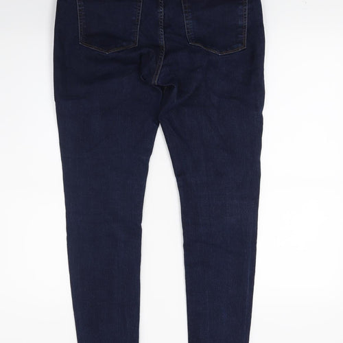 Red Herring Womens Blue  Denim Skinny Jeans Size 10 L25 in