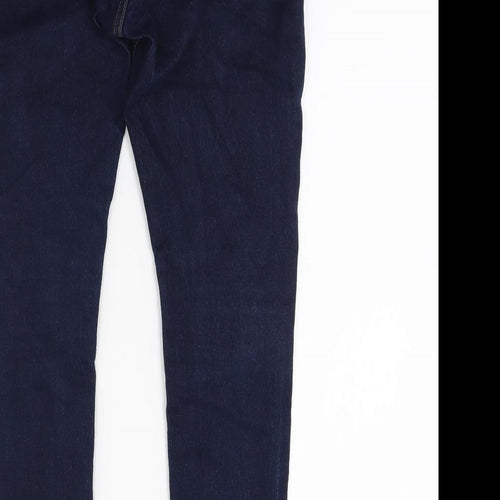 Red Herring Womens Blue  Denim Skinny Jeans Size 10 L25 in