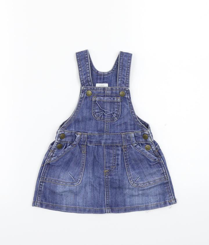 H&M Girls Blue A-Line Size 6-9 Months