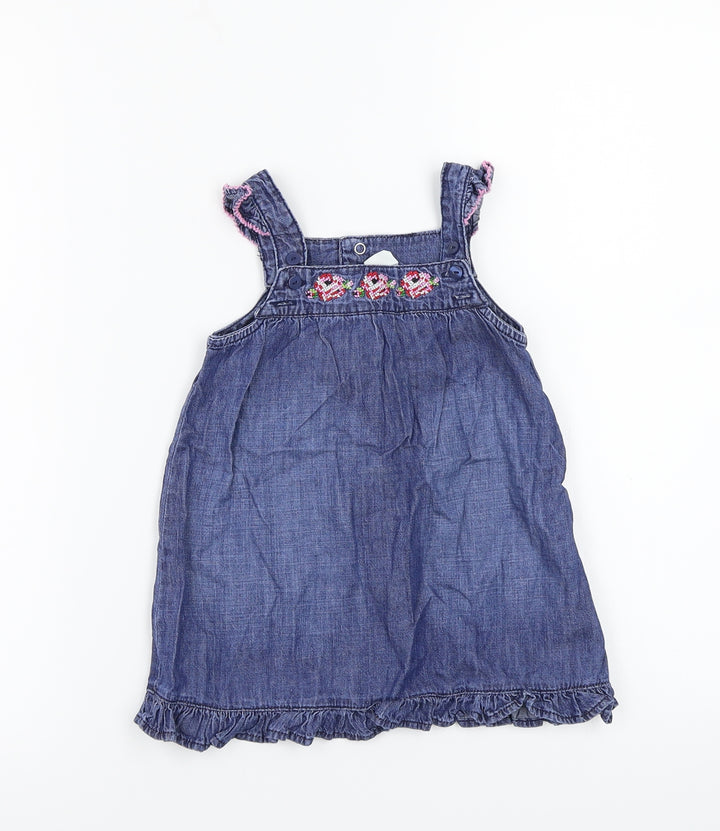 H&M Girls Blue   A-Line  Size 6-9 Months