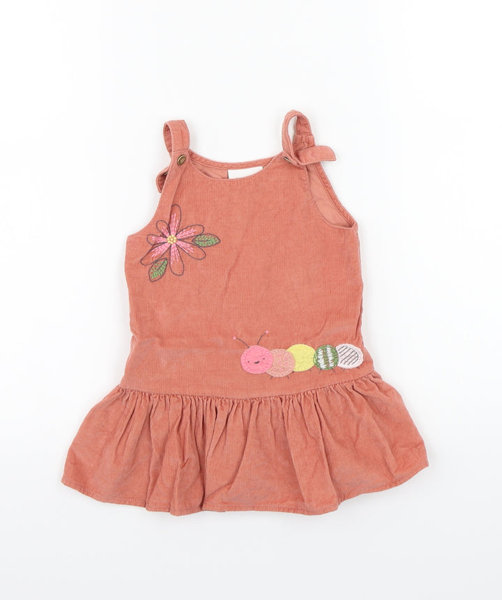 NEXT Girls Orange   A-Line  Size 9-12 Months