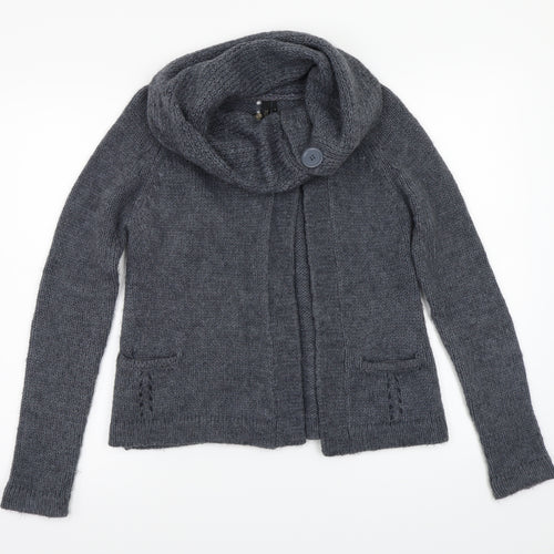 Topshop Womens Grey   Pullover Jumper Size 6