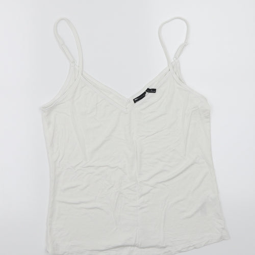 ASOS Womens White   Basic Tank Size 14