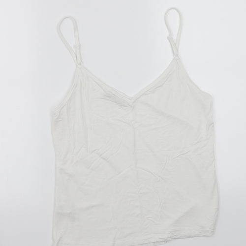 ASOS Womens White   Basic Tank Size 14