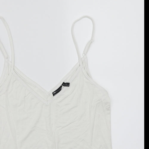 ASOS Womens White   Basic Tank Size 14