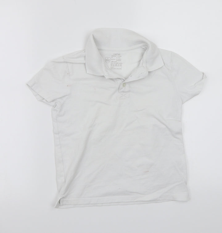 Smart start Boys White Basic T-Shirt Size 9-10 Years
