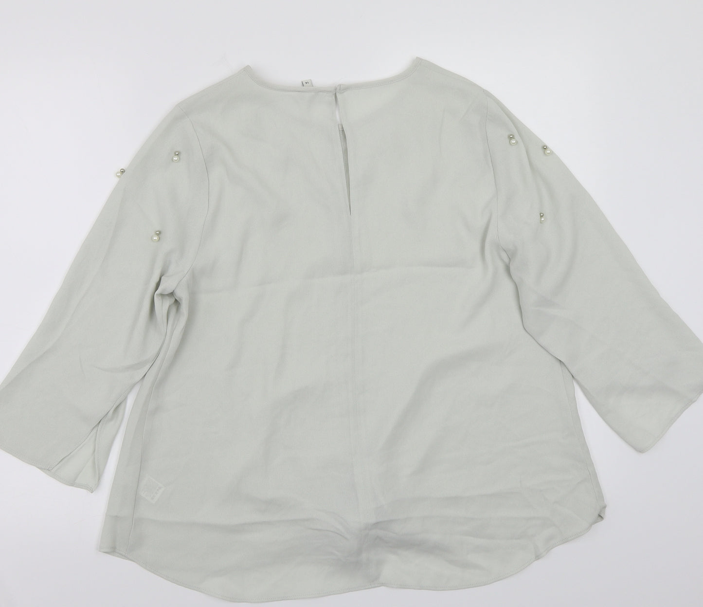 Preworn Womens Grey   Basic T-Shirt Size 14