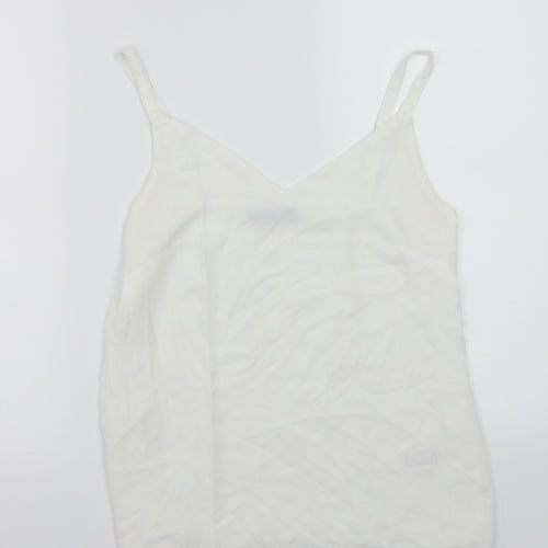 F&F Womens White   Basic Tank Size 10