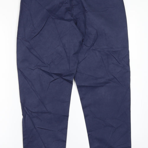 Preworn Womens Blue   Trousers  Size 12 L27 in