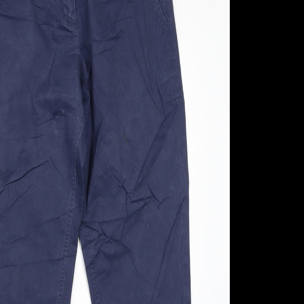 Preworn Womens Blue   Trousers  Size 12 L27 in