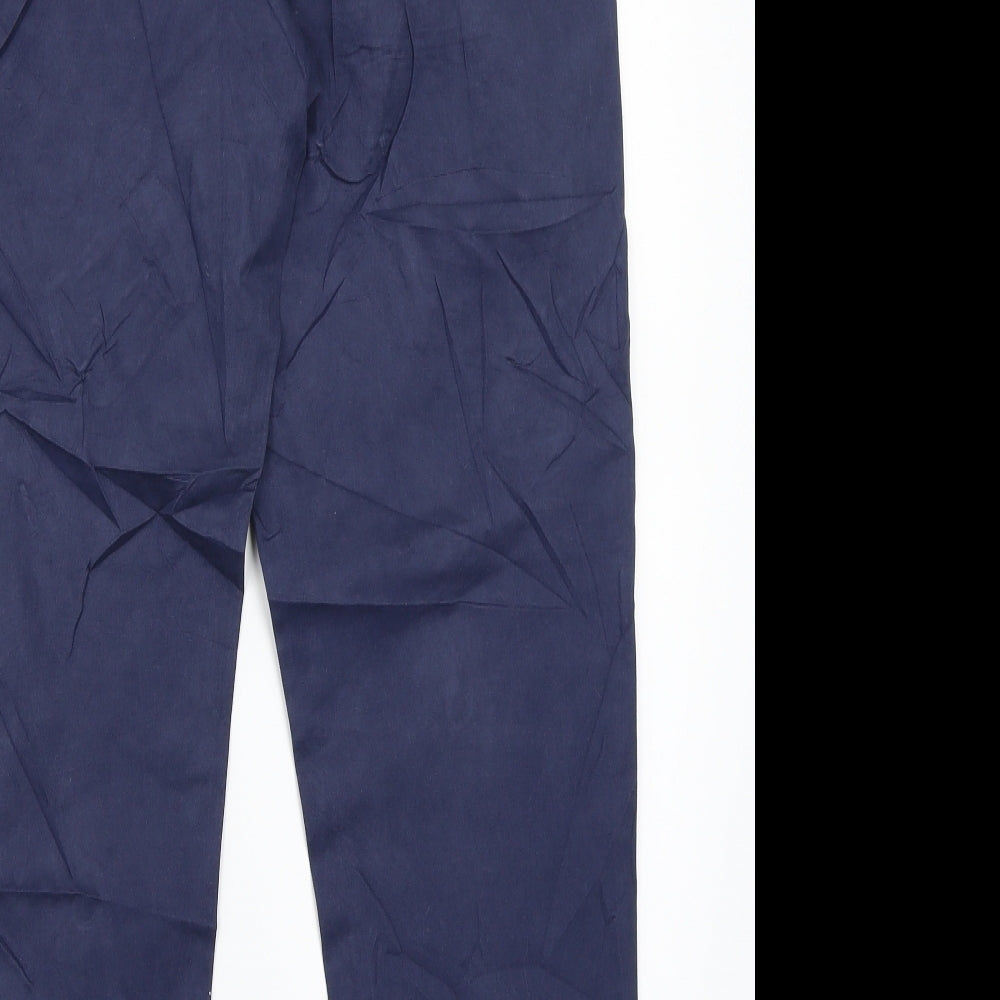 Preworn Womens Blue   Trousers  Size 12 L27 in