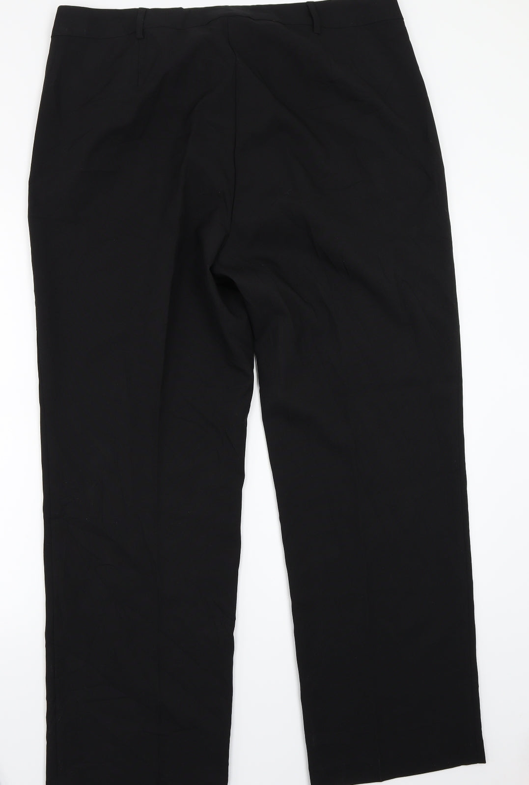 Papaya Womens Black   Trousers  Size 20 L30 in