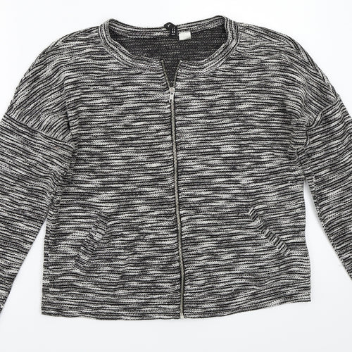 H&M Womens Black   Jacket Coat Size L