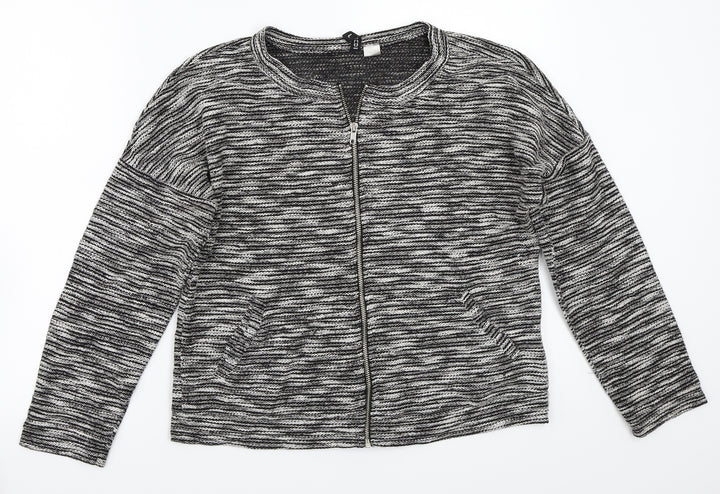 H&M Womens Black   Jacket Coat Size L