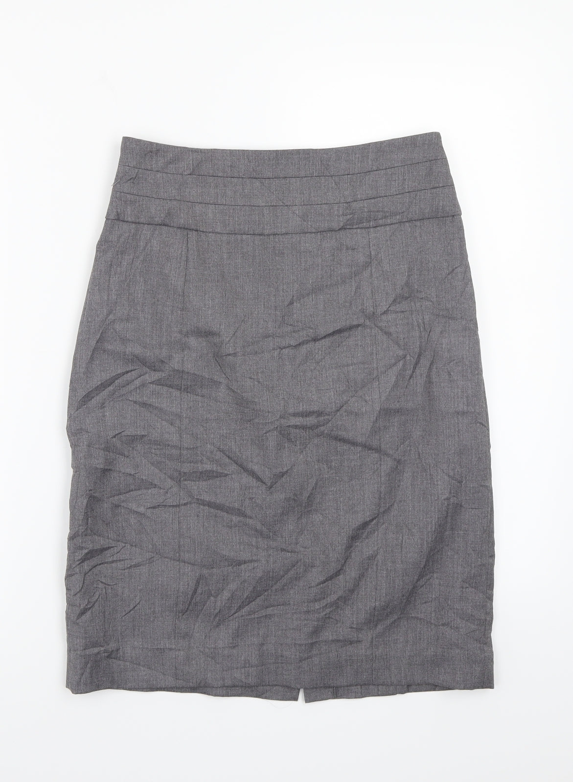 H&M Womens Grey   A-Line Skirt Size 6