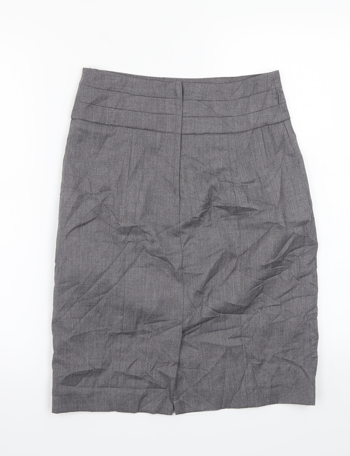 H&M Womens Grey   A-Line Skirt Size 6