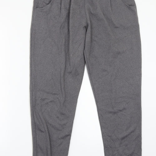 Arista Womens Grey   Sweatpants Trousers Size 12 L28 in