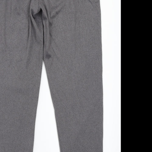 Arista Womens Grey   Sweatpants Trousers Size 12 L28 in
