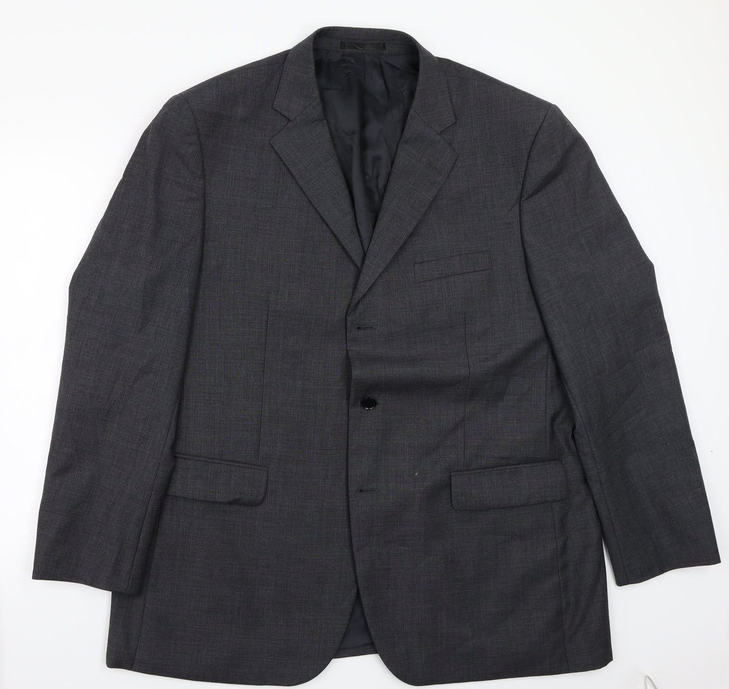 Brooke Taverner Mens Grey   Jacket Suit Jacket Size 46