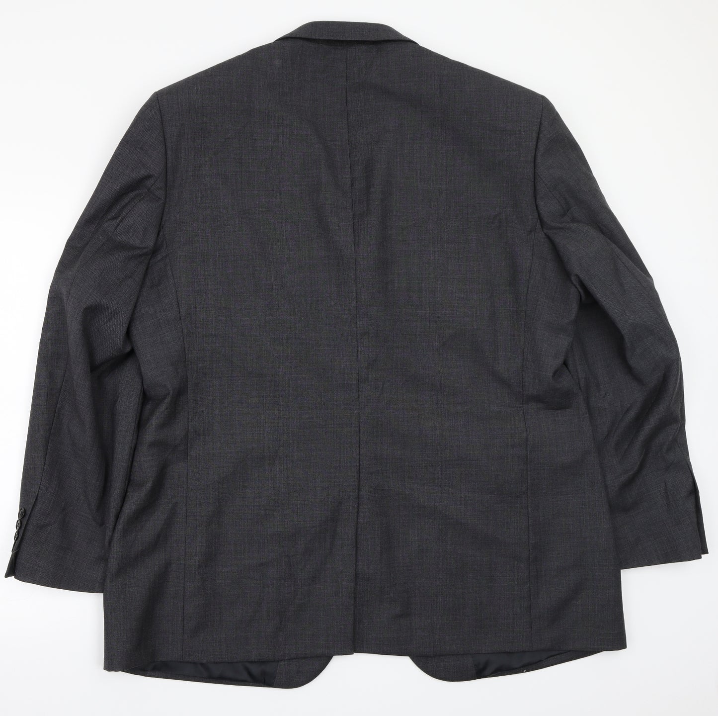 Brooke Taverner Mens Grey   Jacket Suit Jacket Size 46