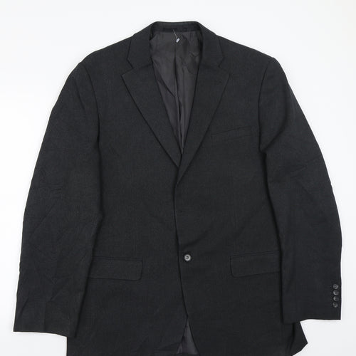 Greenwood Mens Grey   Jacket Suit Jacket Size 42
