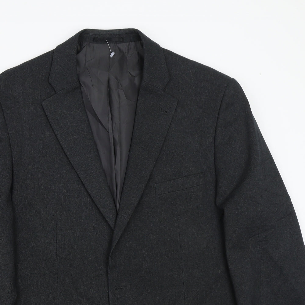 Greenwood Mens Grey   Jacket Suit Jacket Size 42