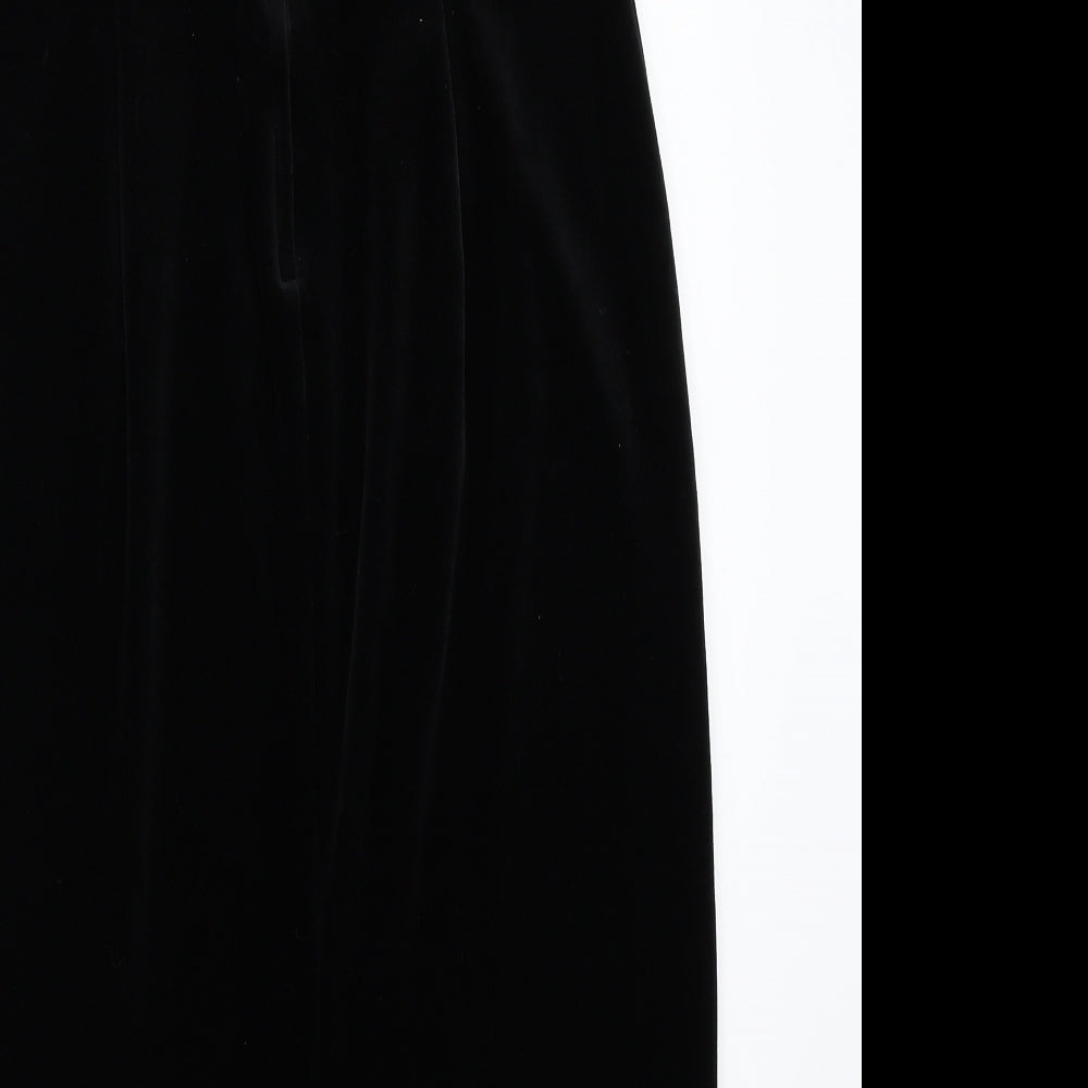 Roots Womens Black   A-Line  Size 16