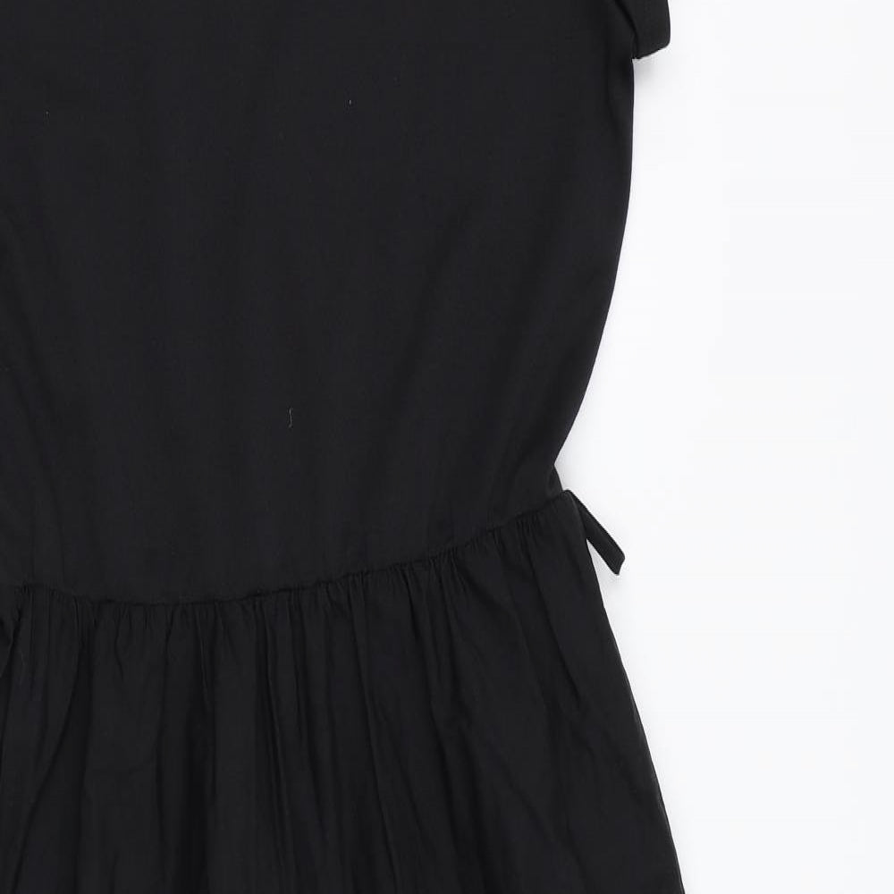 George Womens Black   A-Line  Size 8