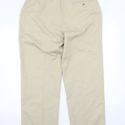 Mens casuals Womens Beige   Trousers  Size 38 L28 in