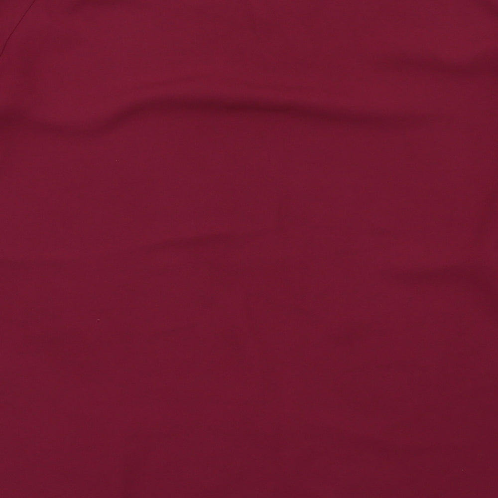 Papaya Womens Red   Basic T-Shirt Size 16