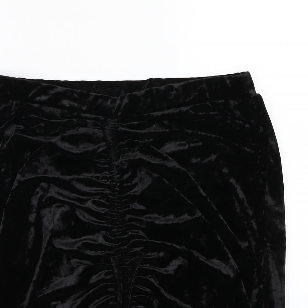 pretty little Thing Womens Black   A-Line Skirt Size 18